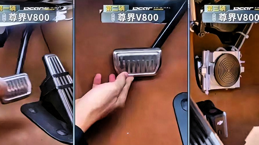 彻底炸锅！百万尊界V800集体断刹车！3台同款中招，离国标严重不达标节后车圈最大惊雷炸响！售价76.