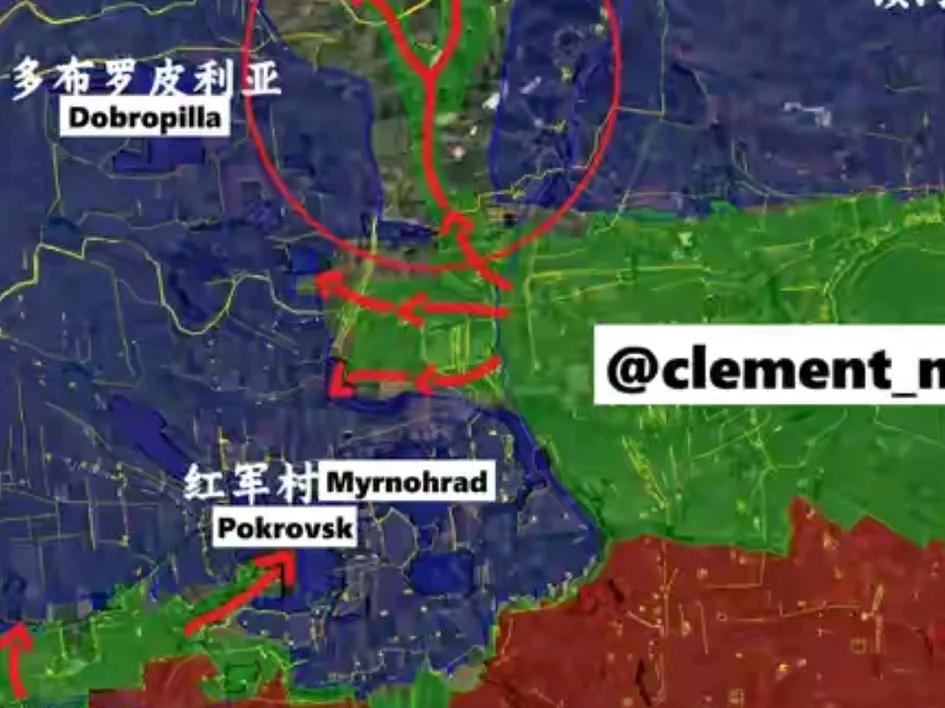 罗金西克已经被俄军控制后，乌军在红军城市方向的处境将更为艰难。乌军已经发现在多布