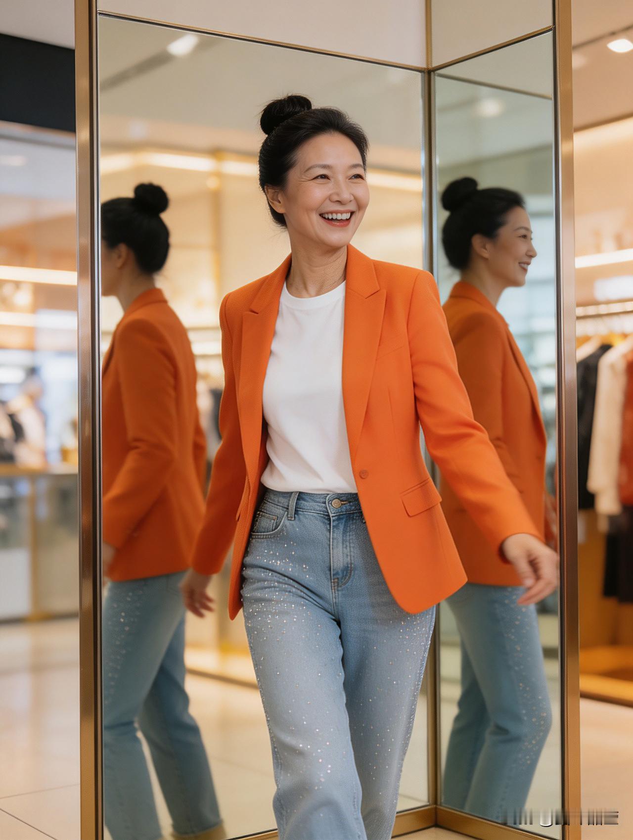 56岁闺蜜穿得比实际小20岁，没人觉得奇怪，反倒让我彻底悟了我有个56岁的