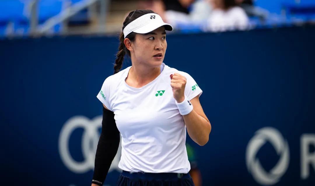 朱琳宁波赛开门红朱琳2比1拉杜卡努宁波WTA500单打第一轮朱琳🇨🇳以3