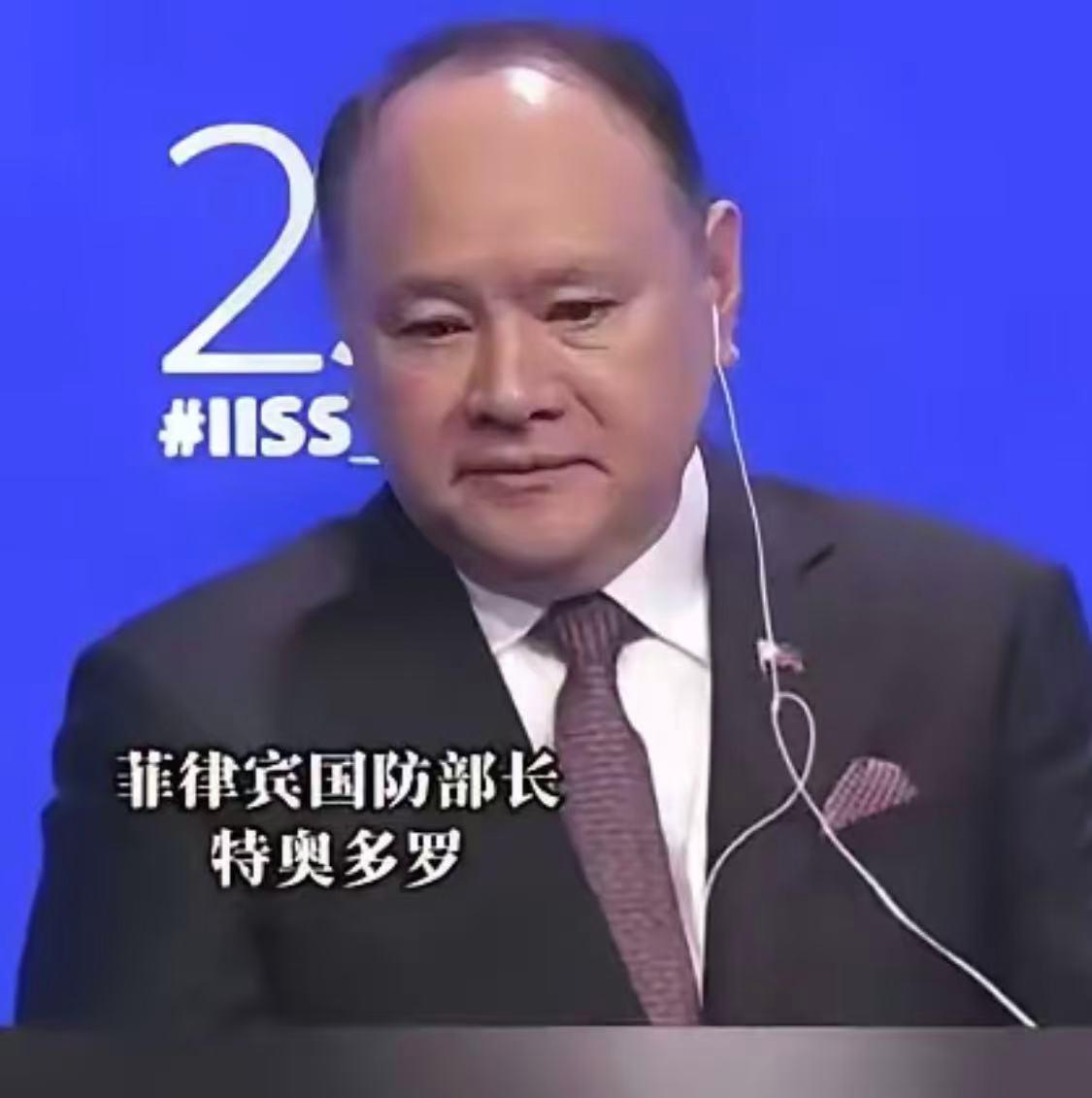 菲国防部长：后续不会再保持克制！7月24日，菲律宾国防部长特奥多罗接受媒体采