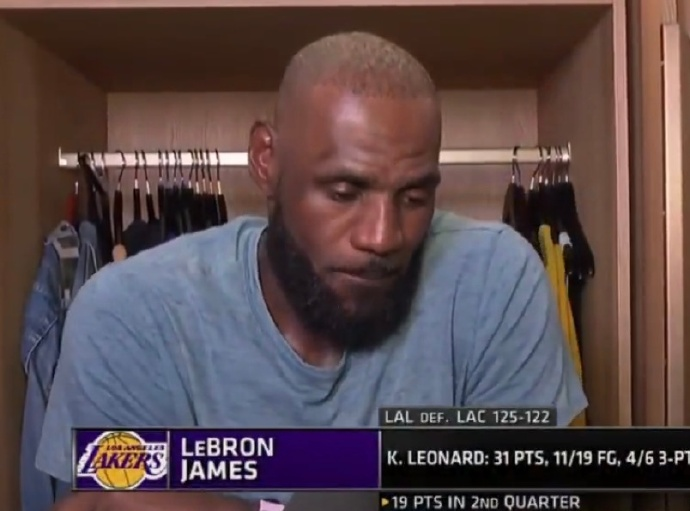 湖人传出俩消息，一好一坏。好消息是老詹又伤停了，这对湖人可是重大利好，无摊的湖人