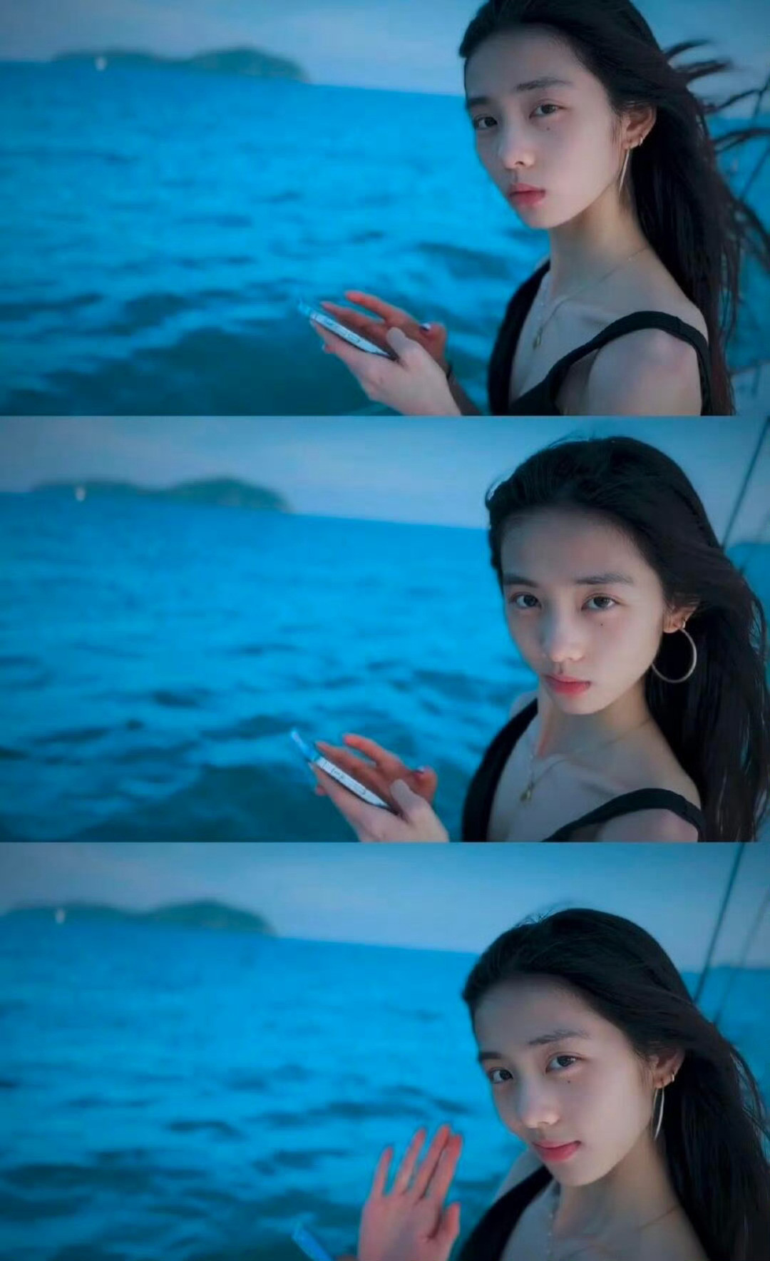 黄多多天选文艺片女主脸侧脸还真有点分不清是妈妈还是多多了，太像了！！​​​