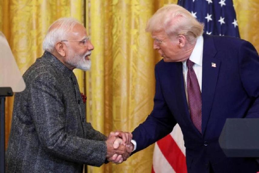 普京刚离开，莫迪转身就拨通了特朗普的电话！12月12日，路透社报道:“莫迪周