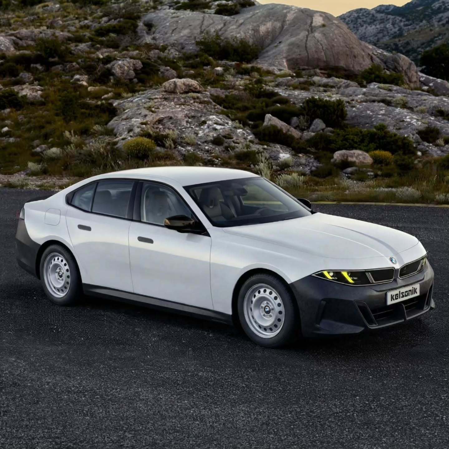 这样的拼色、铁圈、绒布超级丐版的BMW3系给我来一打～宝马3系汽车​​​