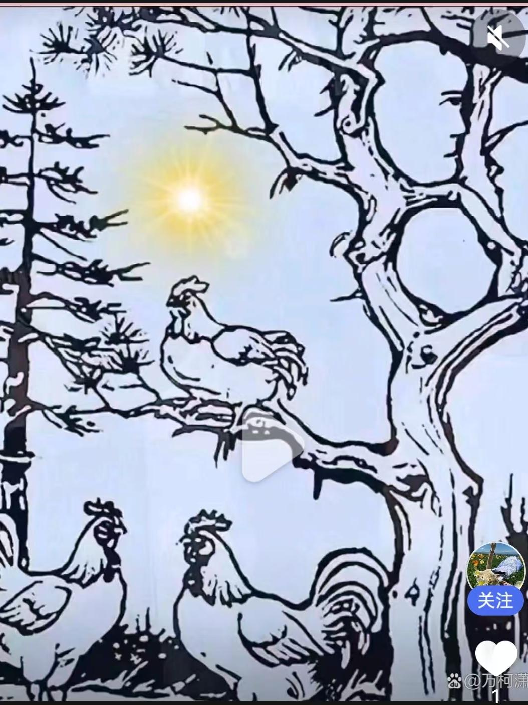 眼力挑战来了！这张图里藏着6张人脸，你能全部找出来吗？看着画面只有大树、公