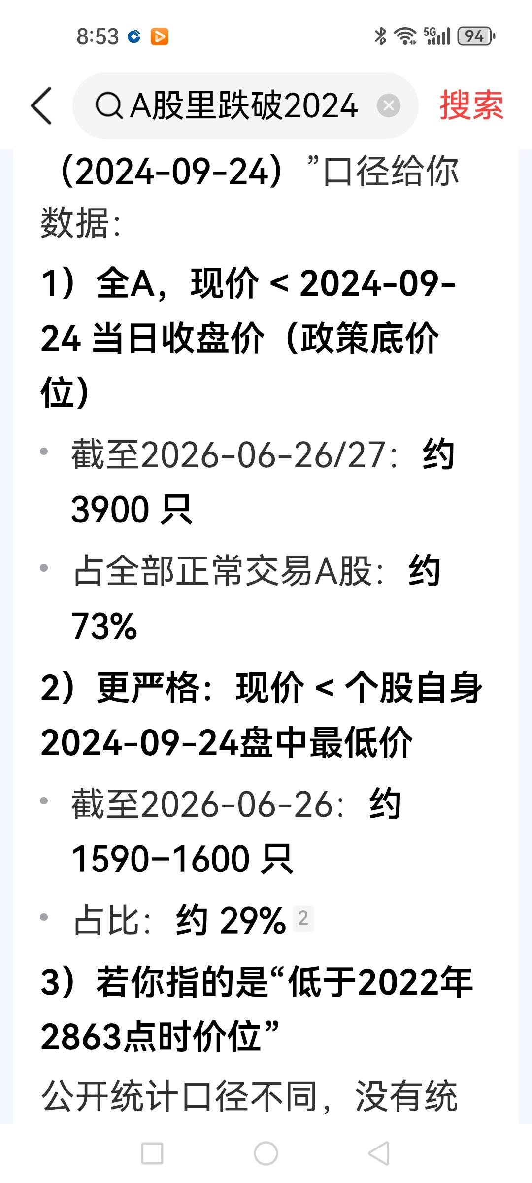 A股近3900家跌回9.24，表面牛市实际大熊市，怪不得很多人又在喊销户。根