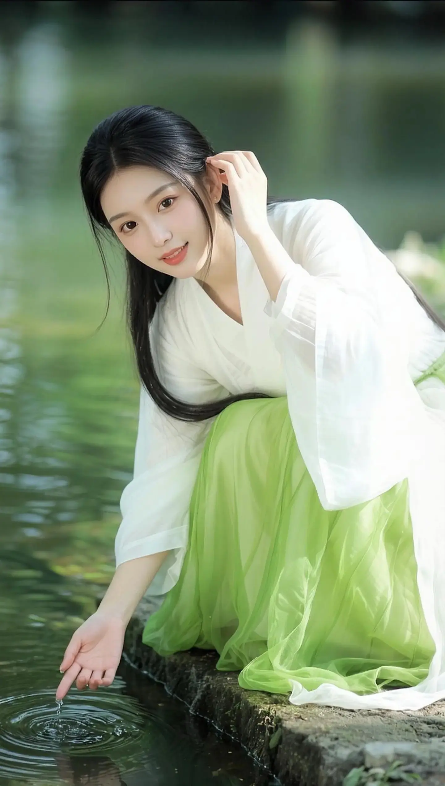古风写真 汉服 好看的小姐姐 氛围感拉满