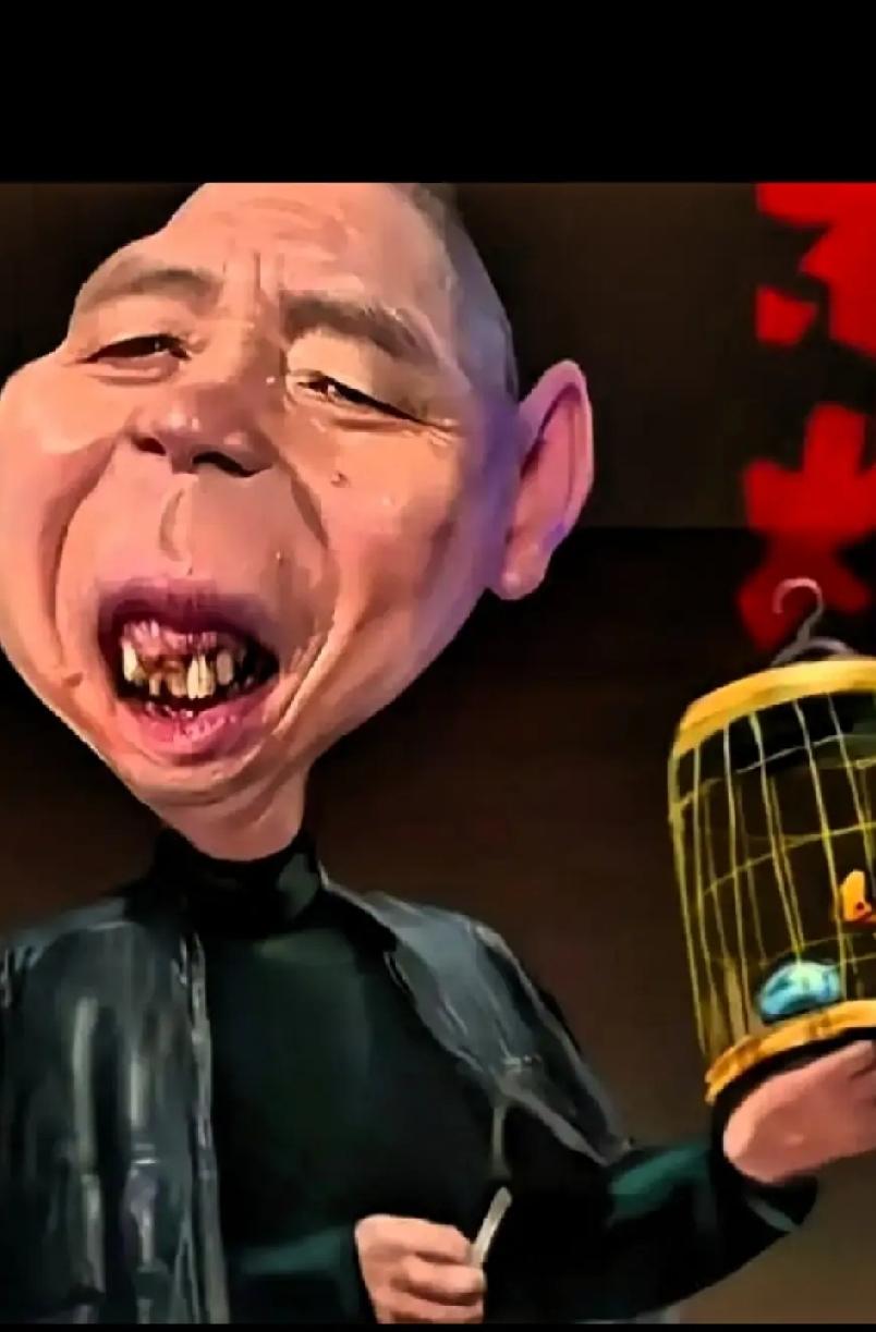 果然高手都在网上！你看这漫画画得太像！太经典！画这像的人绝对是个人才，把冯大导