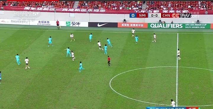 u22国足竟然半小时还是0-0！今天会不会被逼平吗？要知道对手可是北马里亚纳群岛