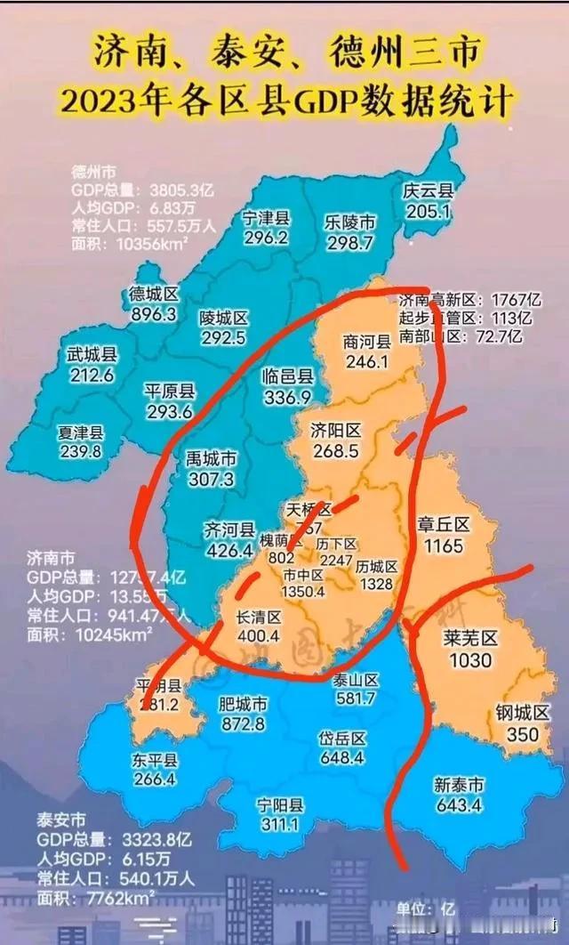 济南的扩容模式太过粗爆直接跨山吞并一个地级市济南应放弃章丘莱芜平阴跨江划入