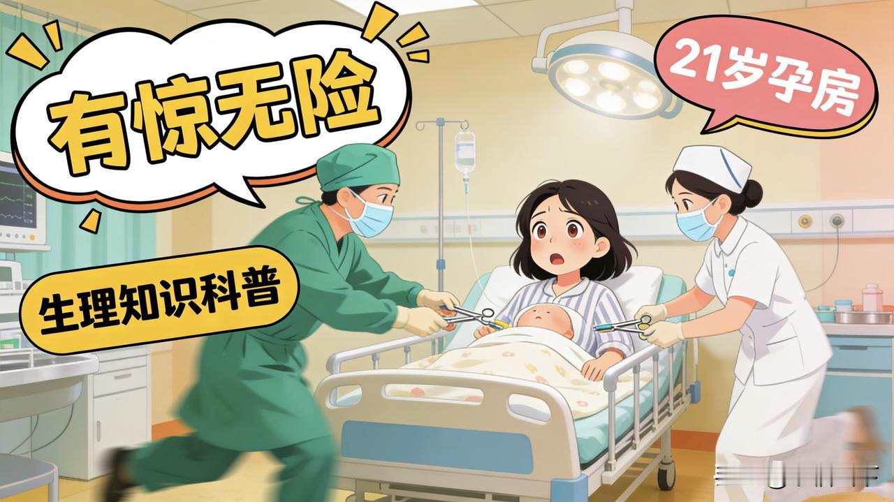 “不幸中的万幸！”21岁女孩小敏（化名）捂着肚子冲进医院，嘴里念叨着“痛经疼得要