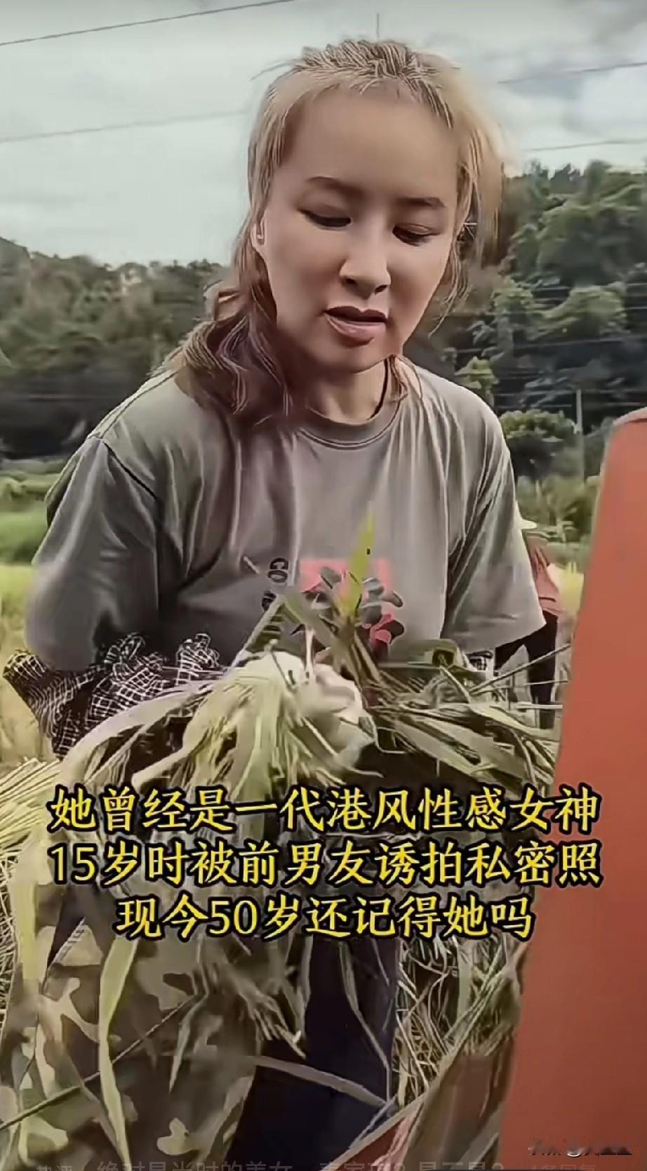 曾经的一代港风性感女神如今的稻田女神你还记得吗？