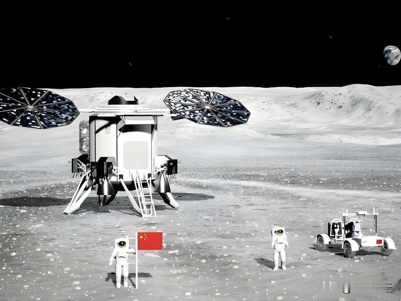 为什么中国常上太空，却不直接载人登月？中国神舟飞船固定飞、空间站航天员稳稳轮