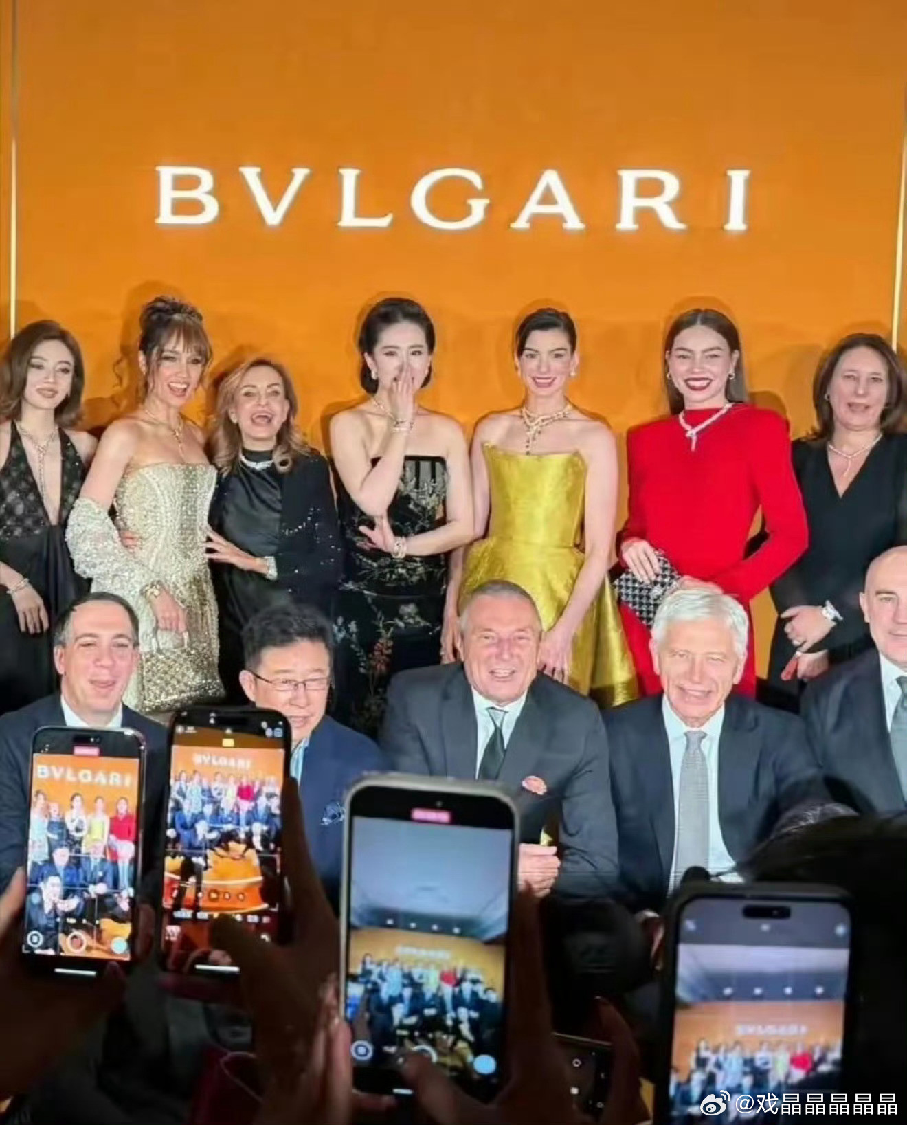 宝格丽活动c位争议金智媛误入c位吧