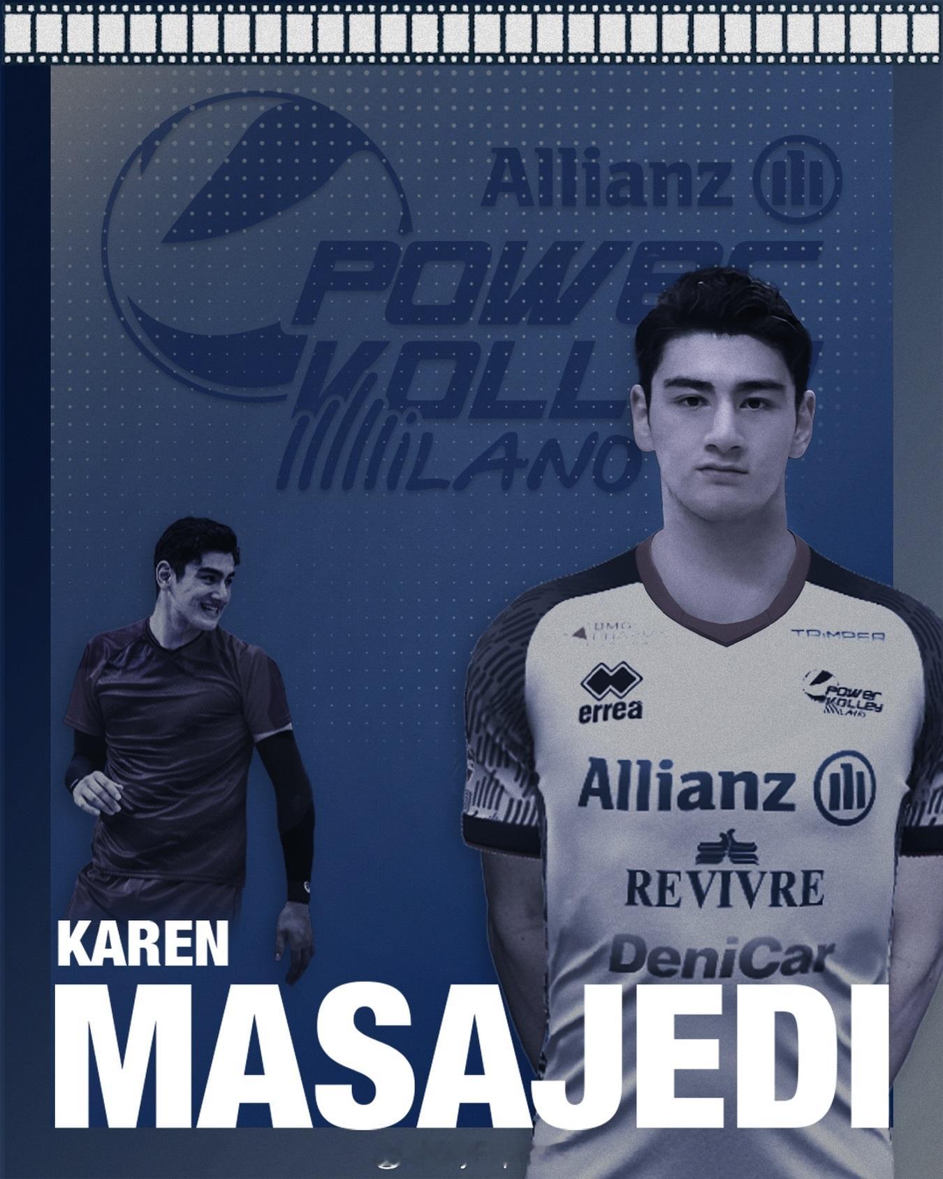 【米兰男排签下日本新星】排球转会动态12月22日，意超米兰男排宣布日本新星马萨