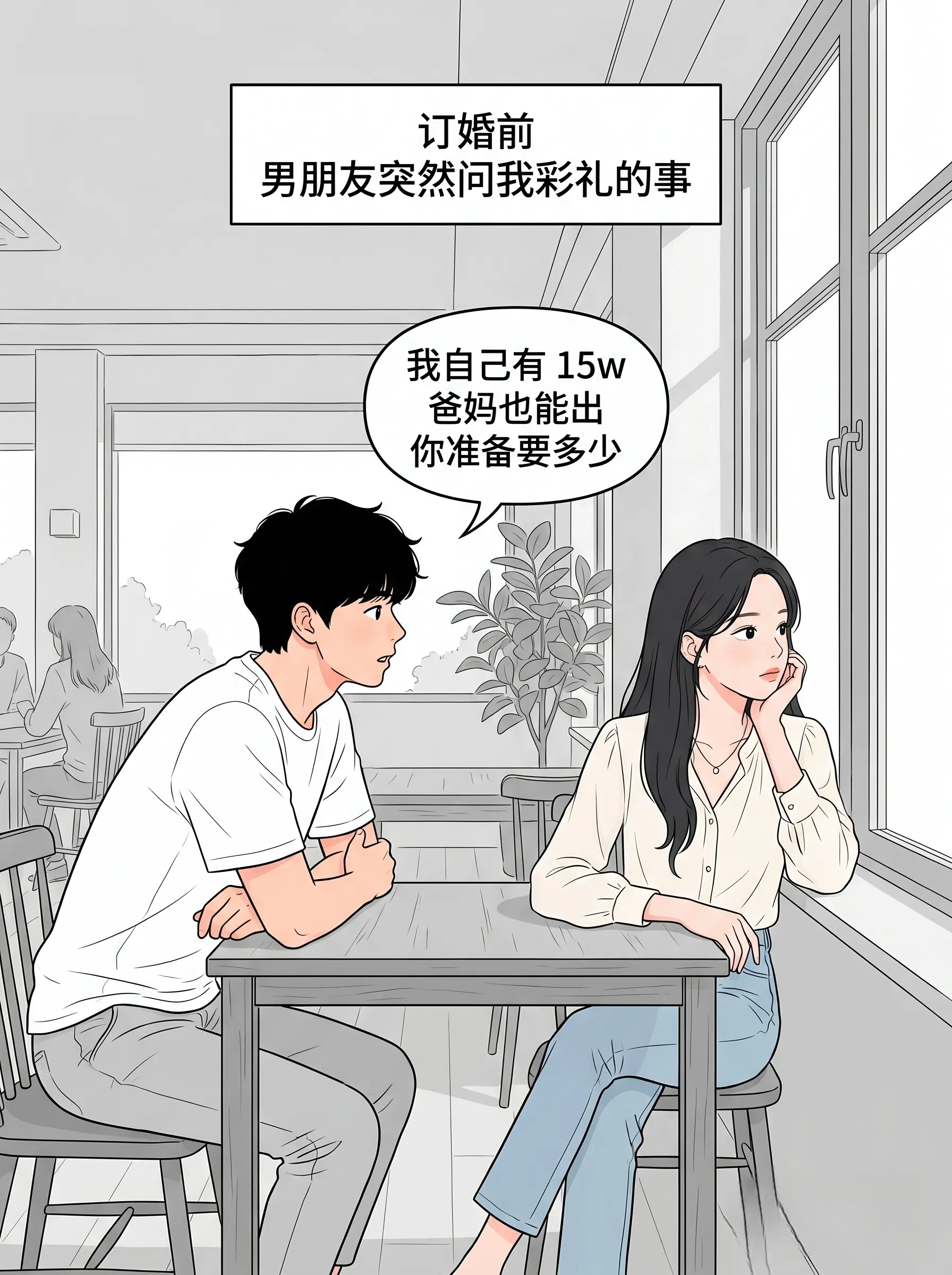 就这样和男朋友愉快地把彩礼聊了下来…