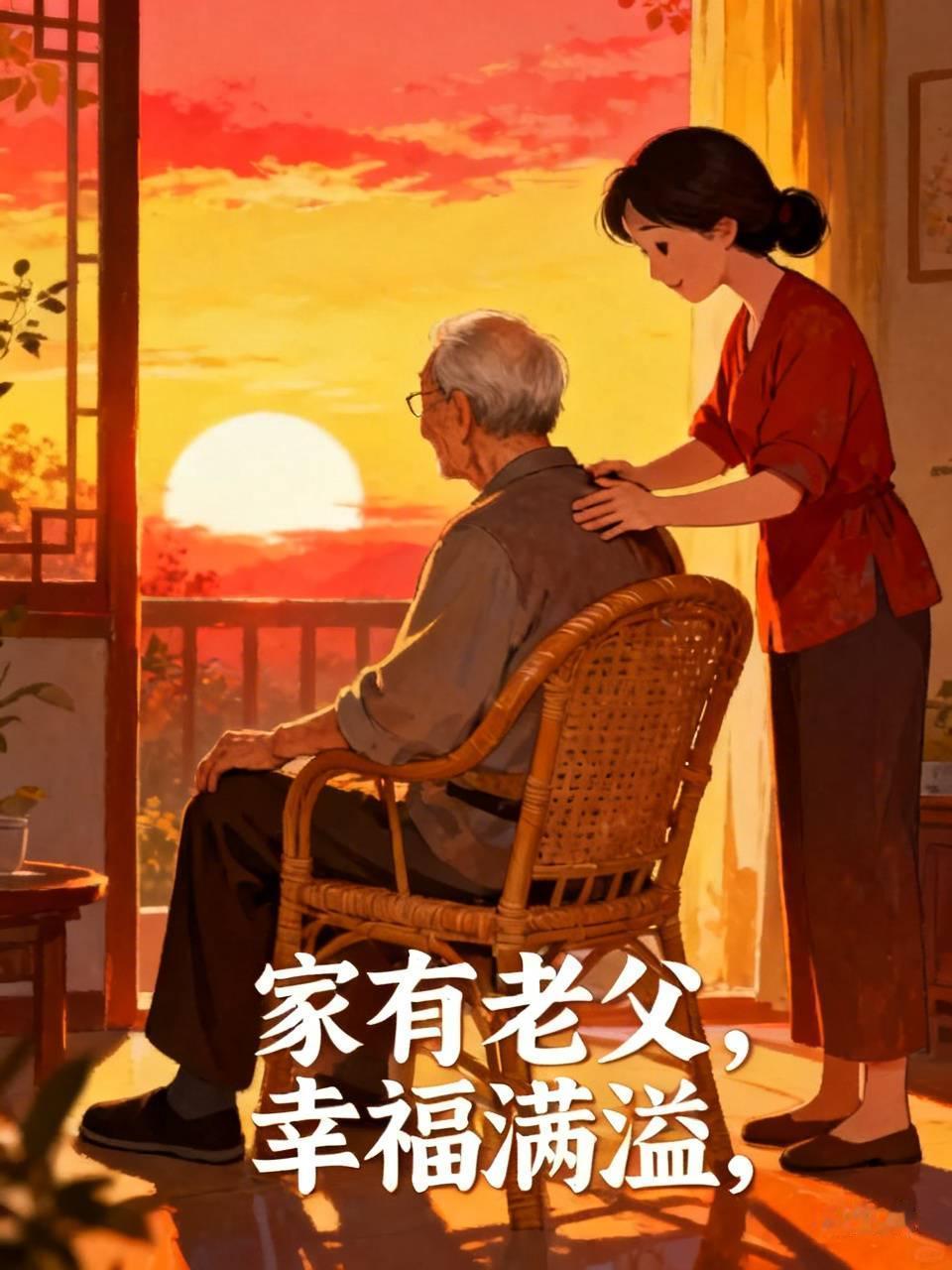 你知道家里有位领着不算高却也不低、约莫五千元退休工资，一辈子省吃俭用的老父亲，是