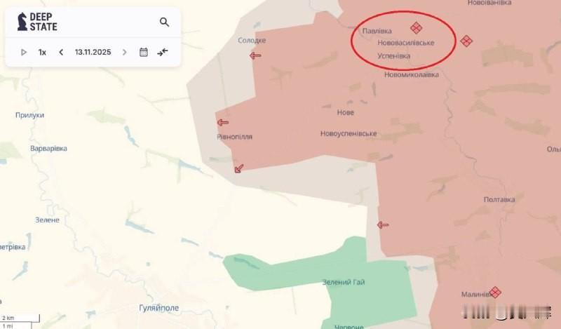 【乌军撤离新瓦西里耶夫卡】乌克兰武装部队总参谋部称，乌军已被迫撤离扎波罗热州新瓦