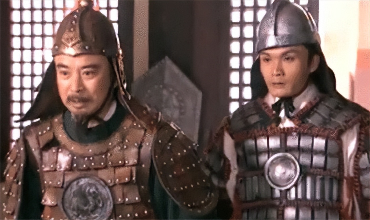 李世民被贼人围堵，渐渐体力不支，生死攸关之际，一个银盔素甲的小将张弓搭箭，一举消