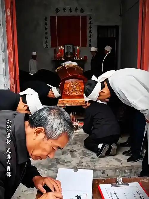 86岁老丈人去世办丧事花了48000元，女婿按惯例上门随了4000元礼金。谁知等