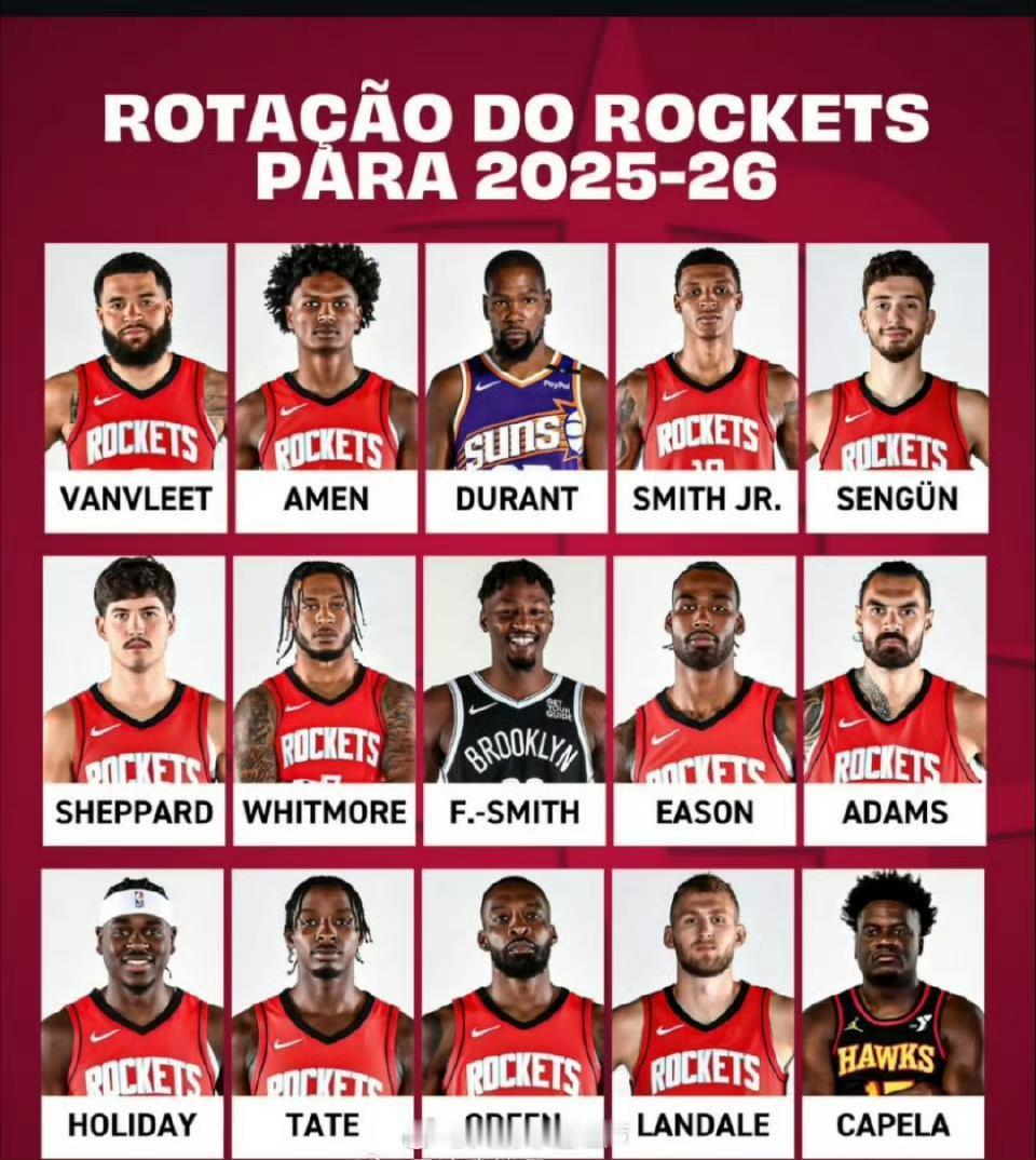 前NBA球员罗伯特-霍里在《BigShotBob》播客节目中谈到了火箭。霍里