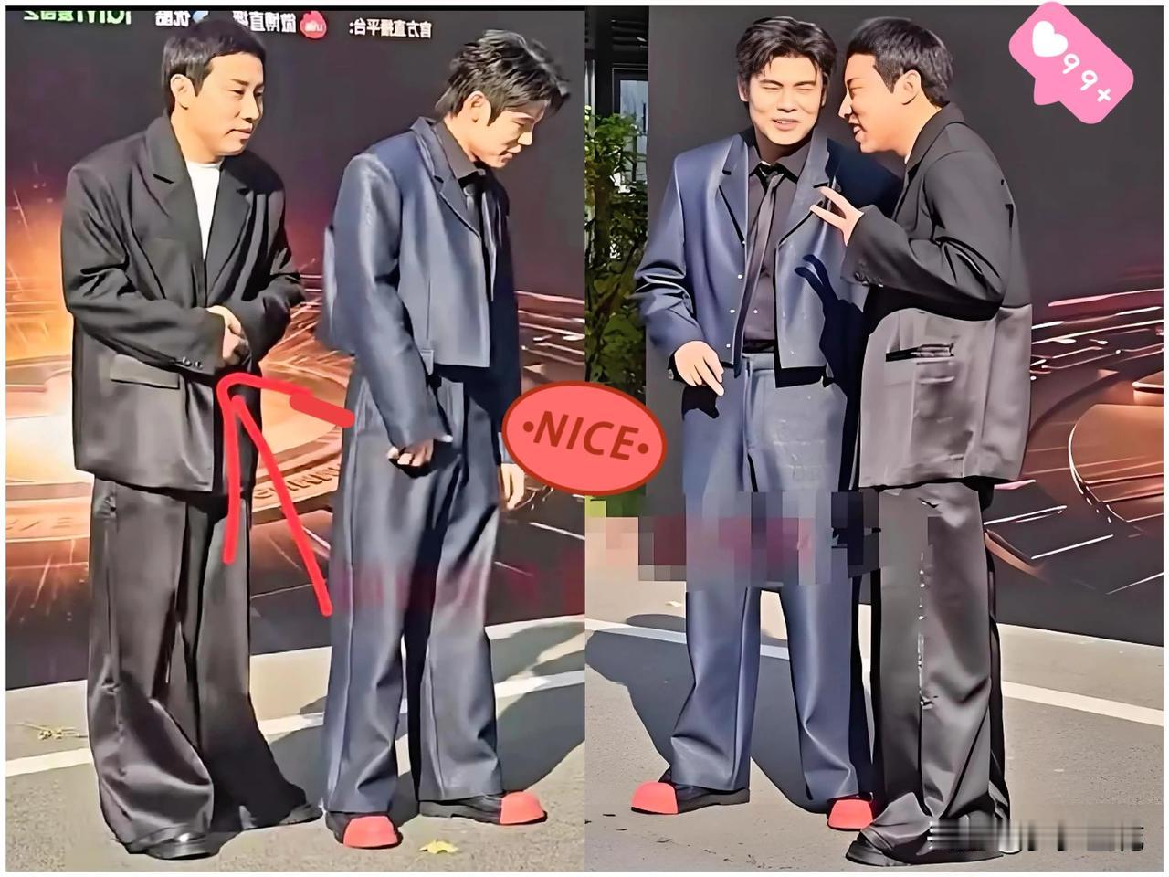 我今天听到个事儿差点没把水喷出来。徐志胜和何广智这对欢喜冤家，在今年微