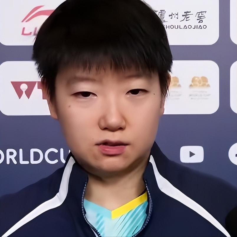 孙颖莎战胜蒯曼挺进八强，好样的!但是莎莎赛后采访复盘的时候她说的一句话有点心