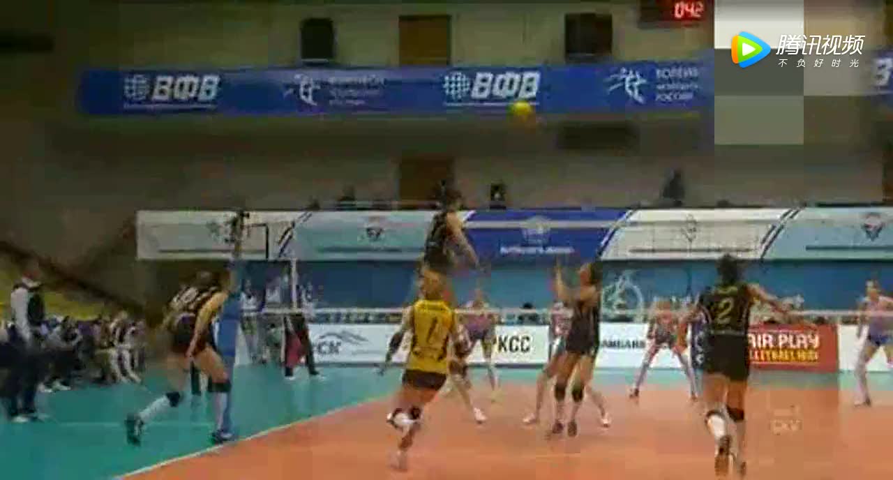 2018女排欧冠联赛第四轮第四回合D组瓦基弗银