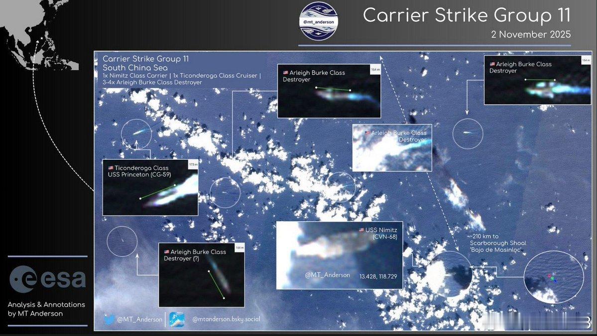 美国海军将压力带到大国家门口美国海军刚刚在太平洋地区采取了一项重大行动，直接驶入