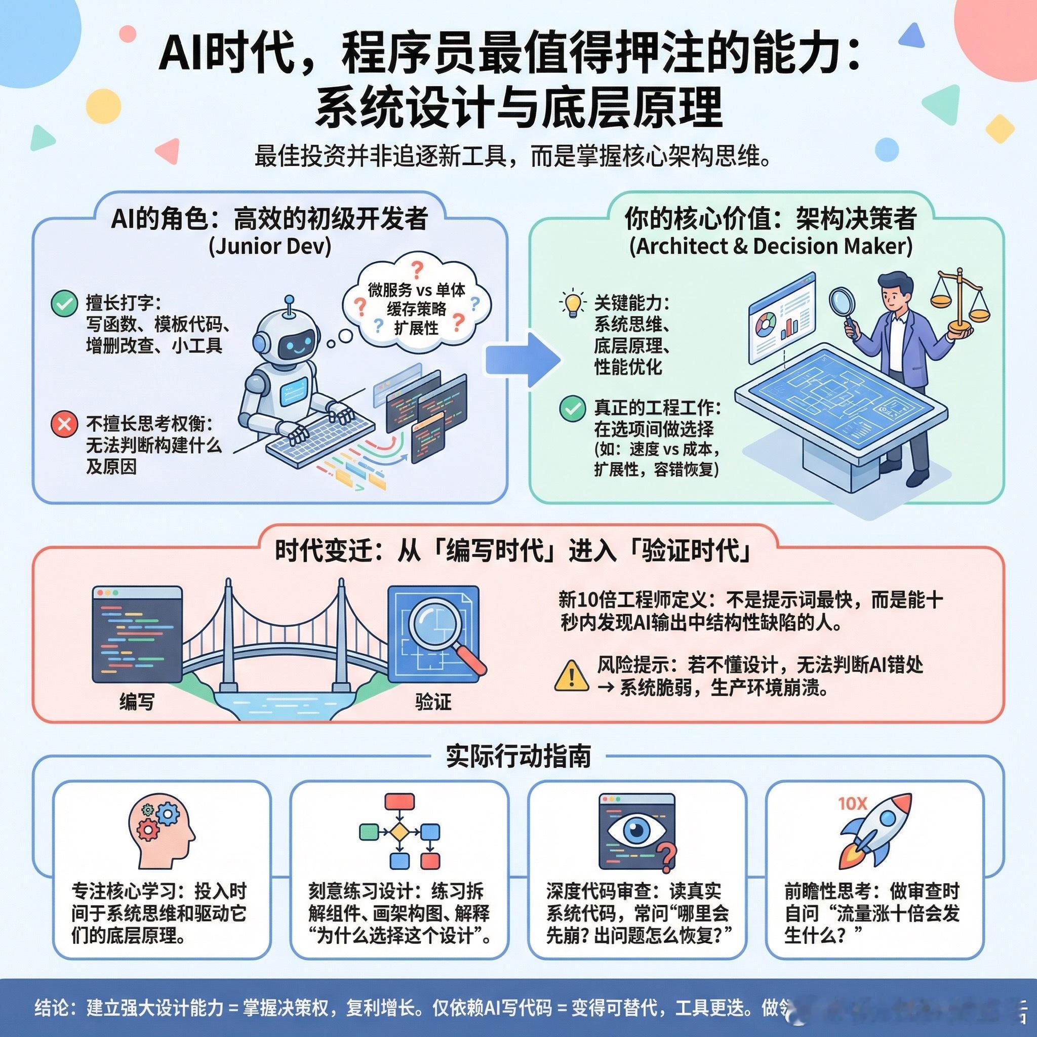 【AI时代，程序员最值得押注的能力是什么】现在对职业发展最好的投资，不是学一门新