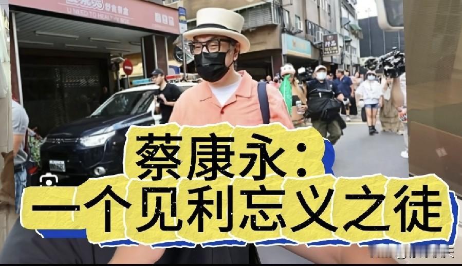 李敖早就看清了蔡康永的嘴脸，说他只会搞低级趣味，两边讨好，左右摇摆。在2011