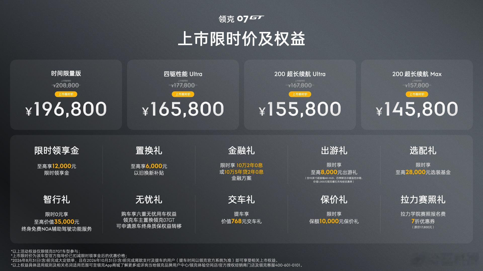 领克07GT这价行啊贴地飞行领克07GT上市14.58万起领克07GT首创多个行