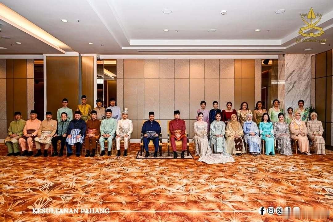 马来西亚王室🇲🇾1月25日，彭亨王储哈桑纳尔·易卜拉欣和登嘉楼王储穆罕默德