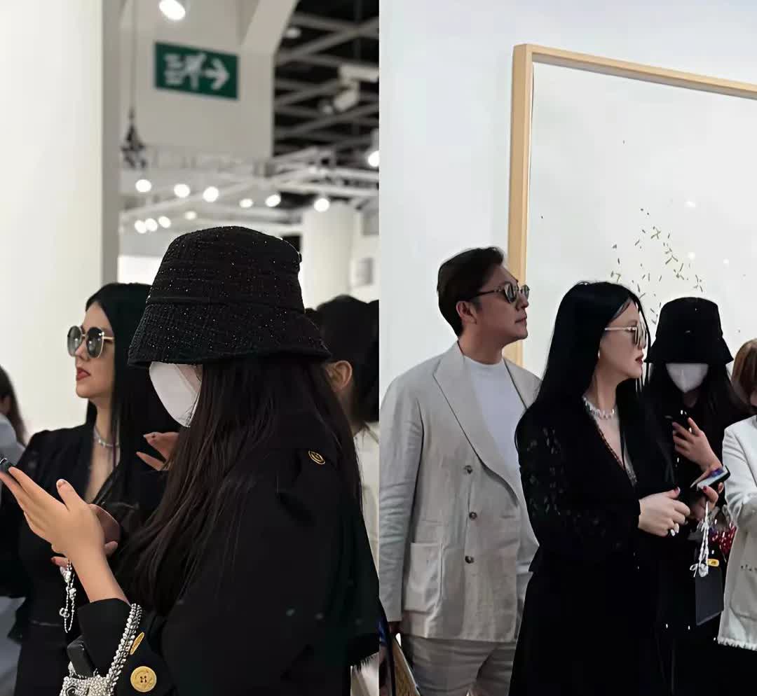 李湘这一家子在香港合体，有钱人的真是哪里都是暴发户的感觉[捂脸哭]话说婚都离了