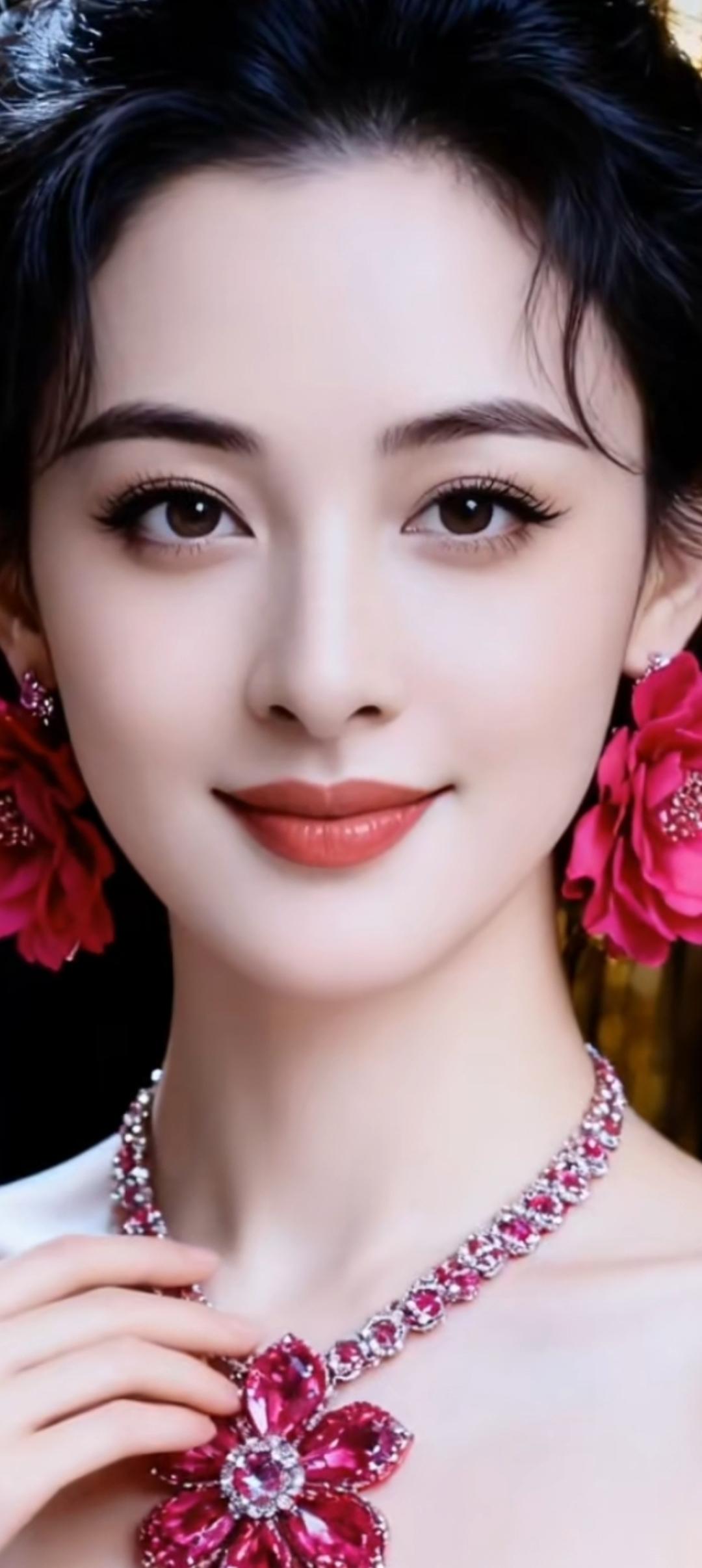 惊艳的珠宝与优雅的妆容，完美结合的时尚大片！💎✨