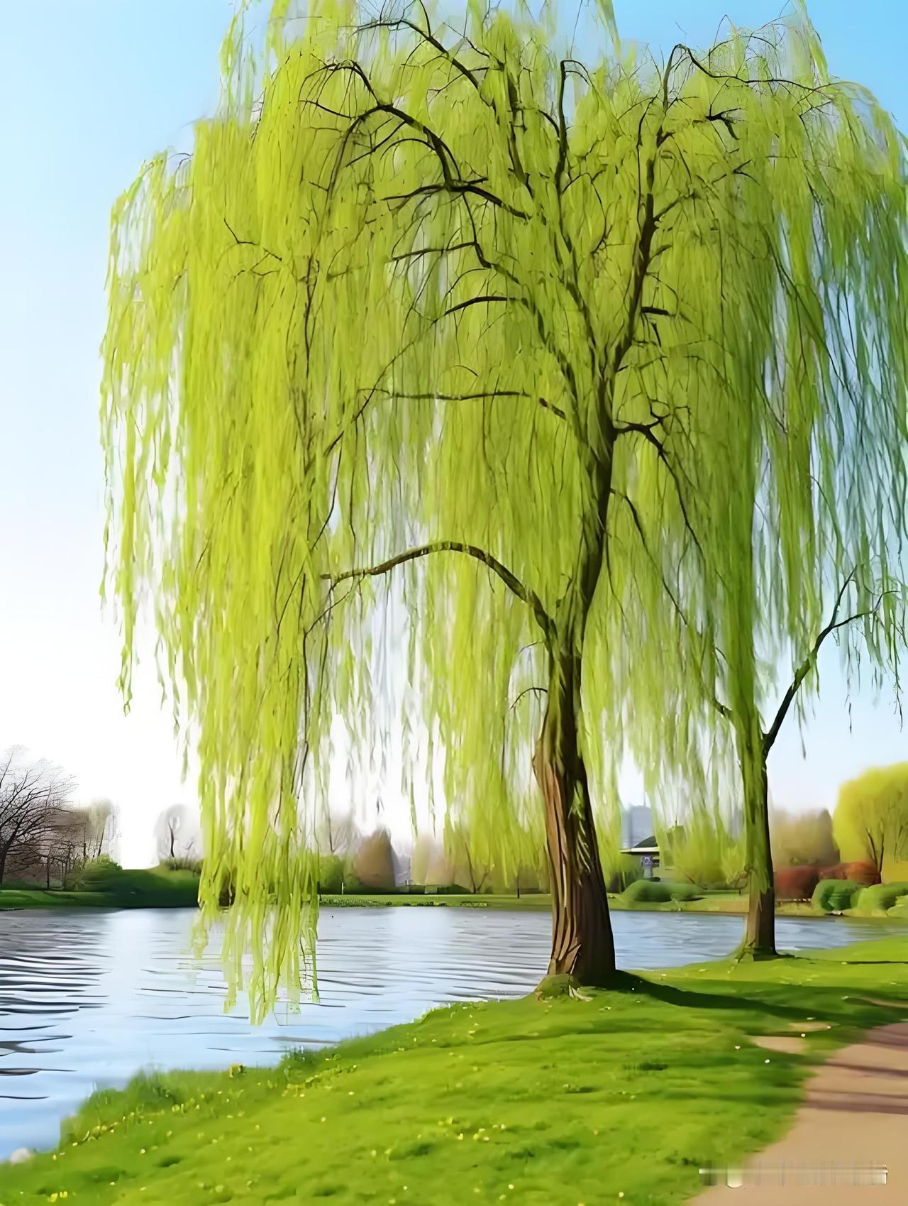 看到“池边看鱼跃”这个上联，一下子就来了兴致。有人对出“柳下听蝉鸣”，这下联绝了