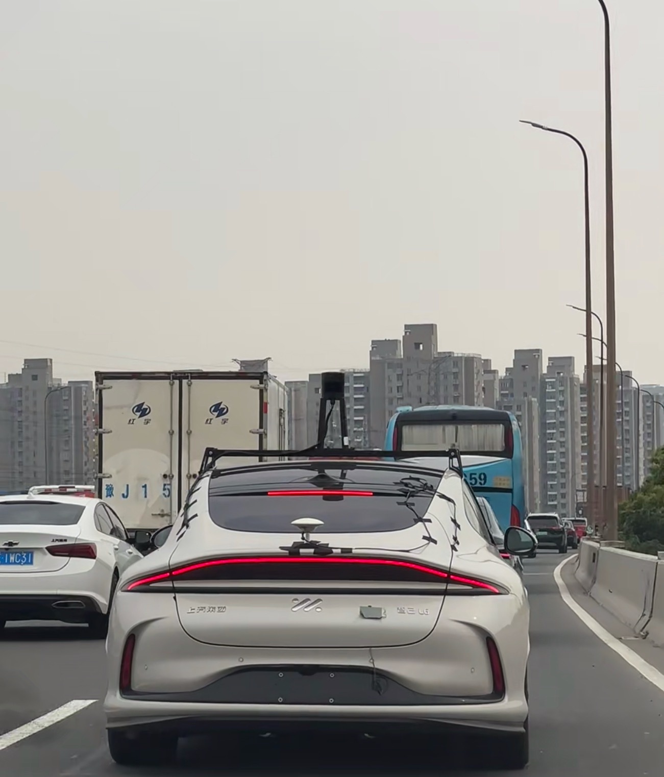 不懂就问！有没有家人知道这台车在测什么呀？​​​