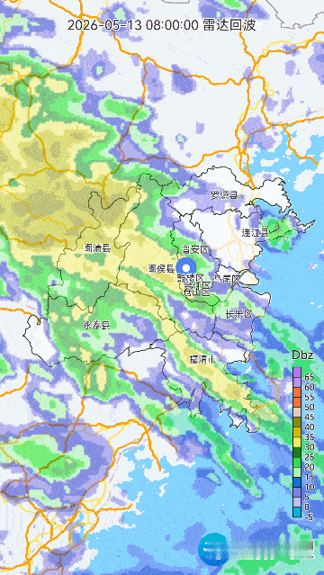 福州今天强降雨华南准静止锋影响加上大量暖湿水汽涌入福州，福州各地今天有强降雨