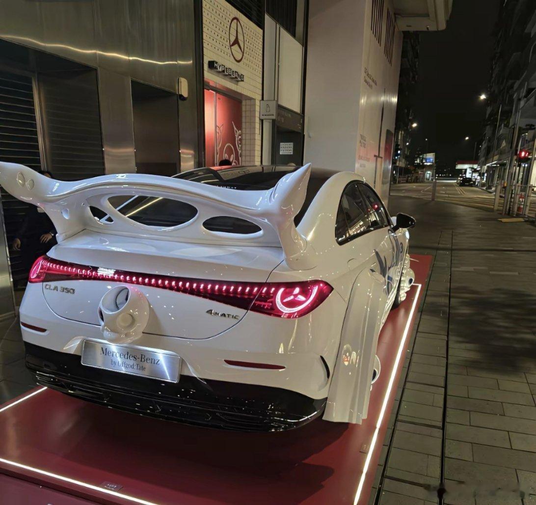 奔驰CLA弄成这样叫化妆，不是改装。