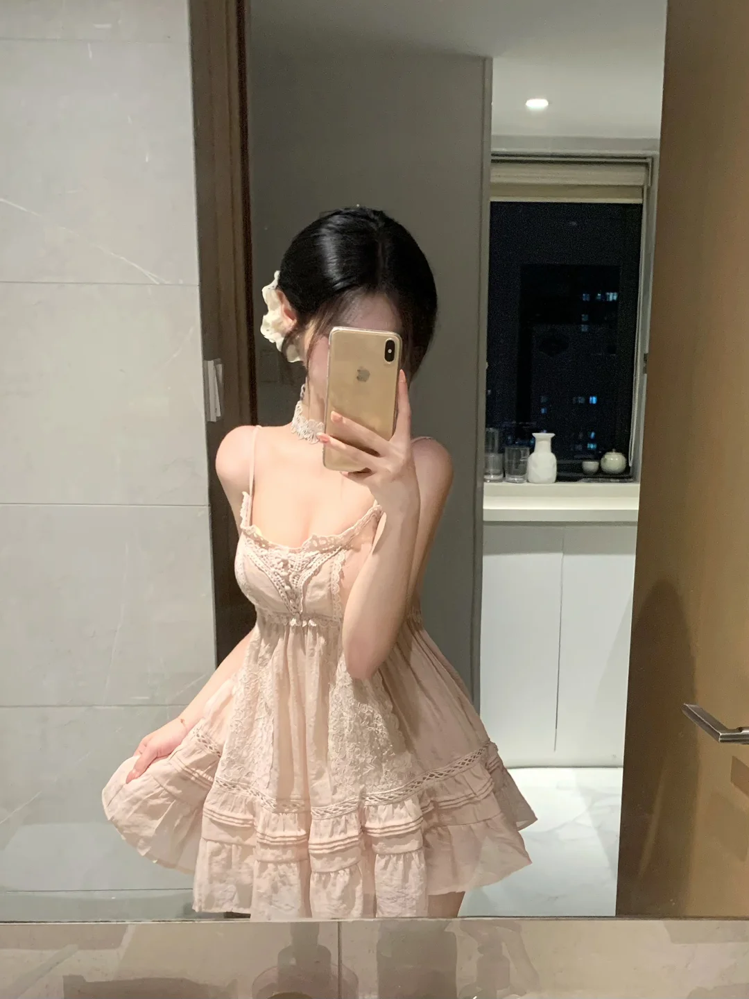 好喜欢这种甜美松弛感～