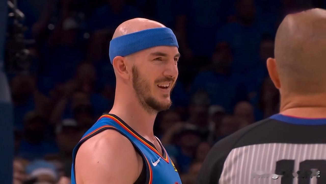 雷霆大将卡鲁索绝对不想辅佐亚历山大了！虽然今天雷霆在西部决赛G1中以115：12