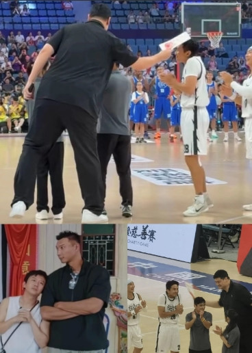 还是邓超藏得深啊姚明拍他脑袋那会儿大家都以为他只是想当个显眼包，实际上是为