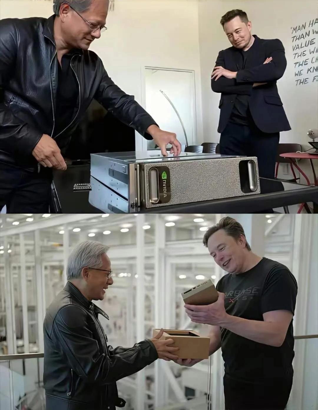 马斯克向全世界展示了，数据中心到底有多么的暴利！早在2024年，同黄仁勋交情