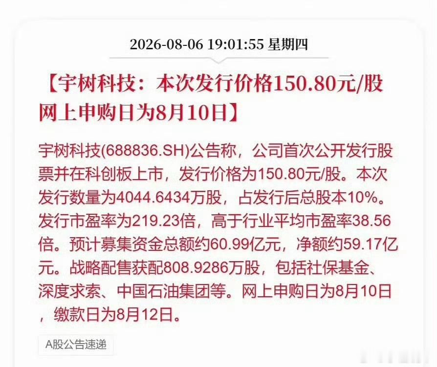 宇树科技中签率中签率预估万分之二到万分之三，中一签要七万多，中签属于运气很好了