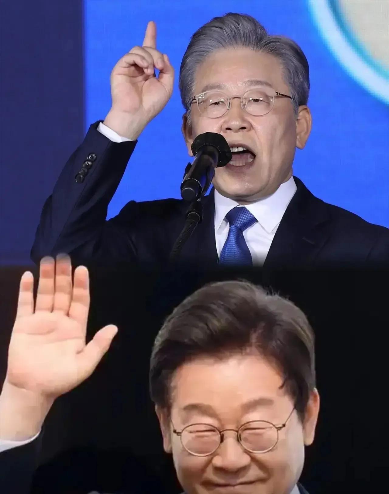 快报，快报！快报来了!网友刚刚收到了。新消息。李在明回访日本，韩国民