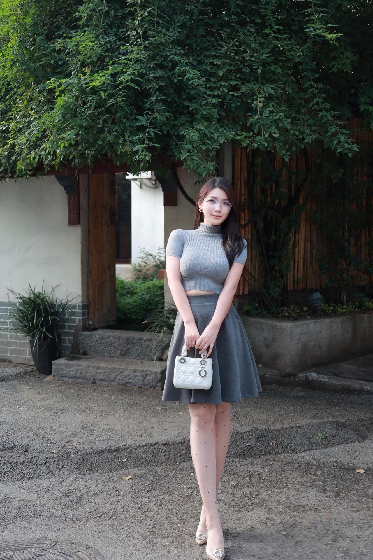 优雅气质，时尚街拍