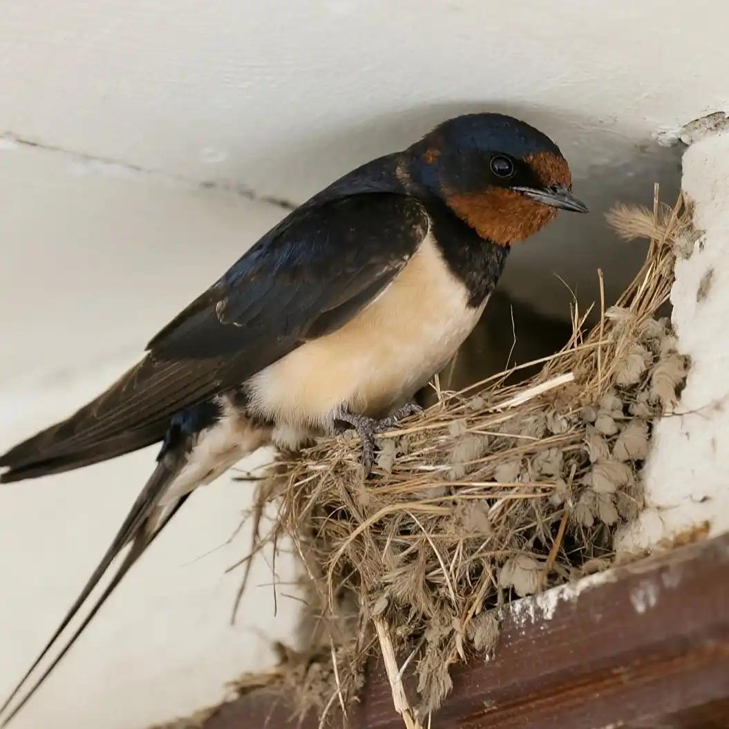 第一次发现，燕子是没有国籍的。小时候总以为燕子是咱们中国的，南飞是飞往中国南边，