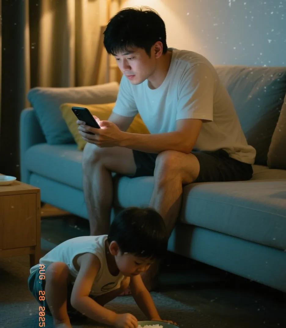 如果男人对孩子不闻不问，那说明他一定不爱孩子的妈妈，因为男人的爱不靠基因传递