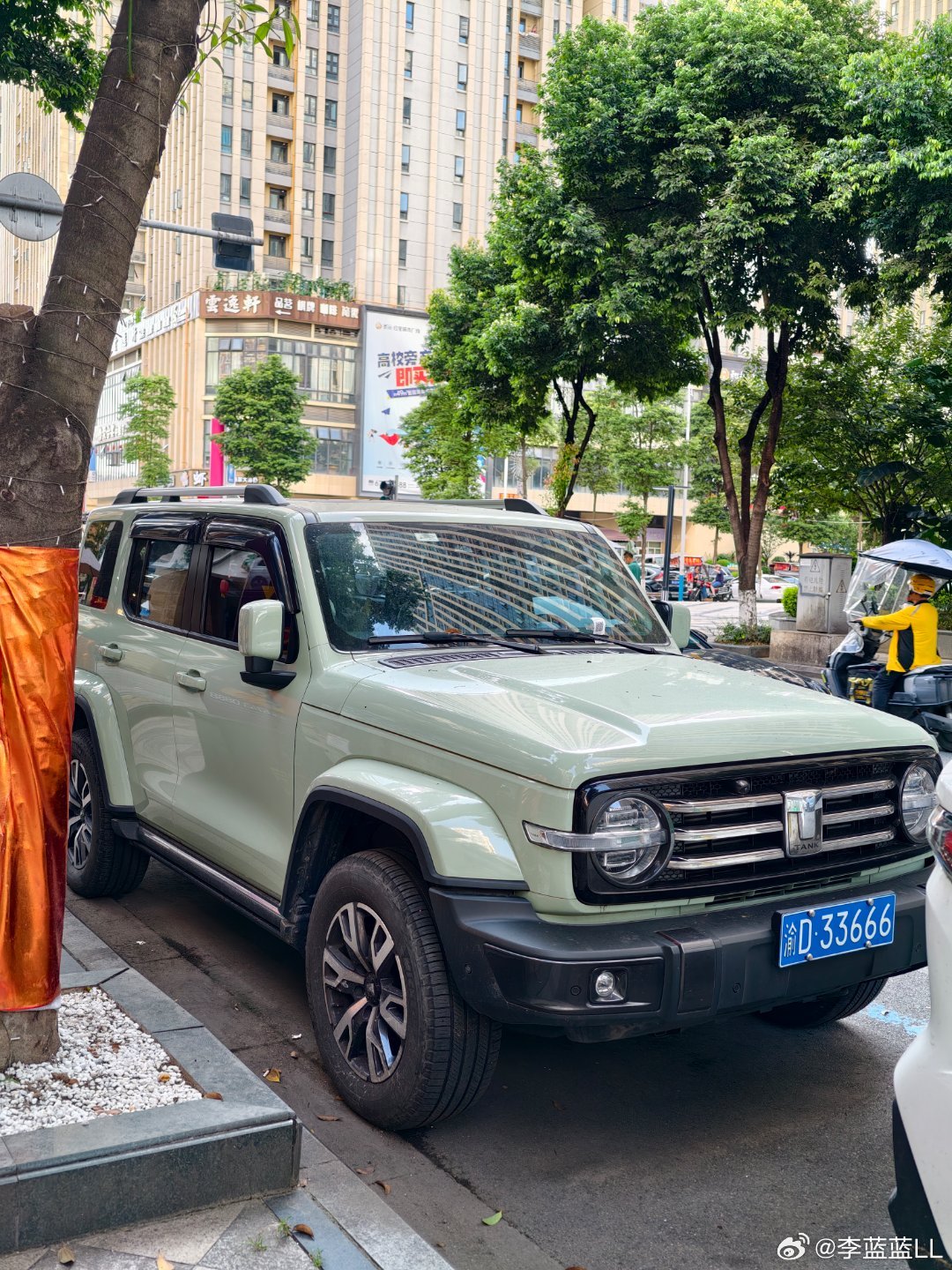 你们觉得坦克300哪个颜色好看？​​​